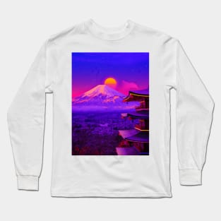 Fuji Castle Long Sleeve T-Shirt